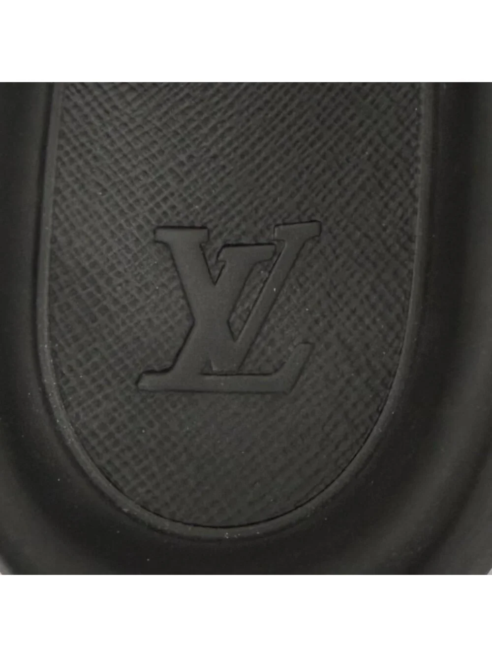 Louis Vuitton Waterfront Line Rubber Monogram Sandals Black